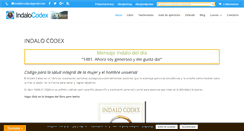 Desktop Screenshot of indalocodex.com
