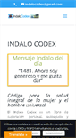 Mobile Screenshot of indalocodex.com