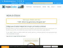 Tablet Screenshot of indalocodex.com